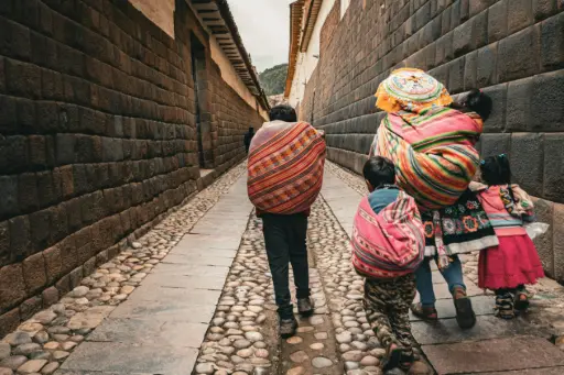 Foto de una de las calles emblematicas de cusco