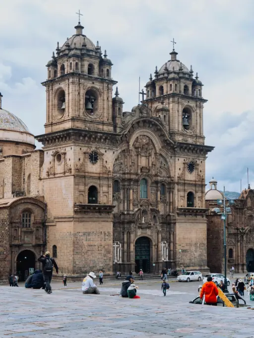 Foto de la plaza de armas de Cusco